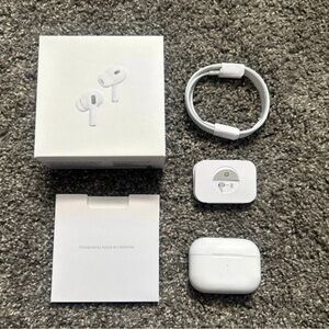 Apple AirPods Pro with White Accessories